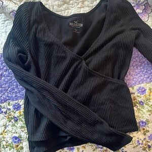 Hollister wrap top